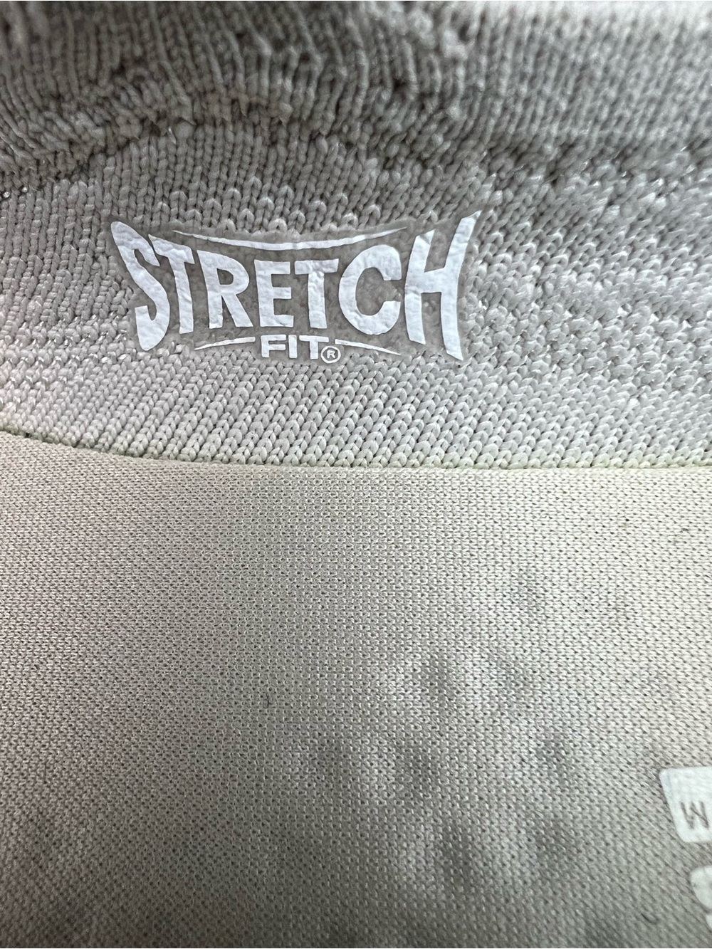 Skechers Knit Mary Jane Slip-On in Light Gray and White Size 9 - Picture 7 of 8